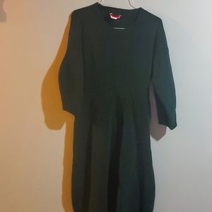 GUC kate spade dark green dress